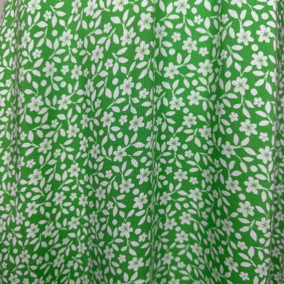 ASOS Plunge Maxi Dress in a Green Based Ditsy Floral Print - Size 10 - Picture 5 of 11